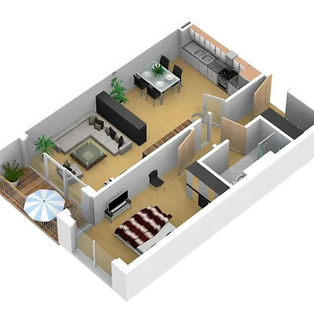 Apartmán Strandglueck Haus A Strandglueck 8a Strandgutfinder De